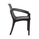 Tye Dining Chair | 25’’ | Gray Rope Seat | Dark Eucalyptus Wood BM295637