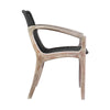 Tye Dining Chair | 25’’ | Dark Gray Rope Seat | Light Eucalyptus BM295641