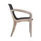 Tye Dining Chair | 25’’ | Dark Gray Rope Seat | Light Eucalyptus BM295641