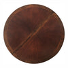 Ellie Dining Table | 60–76" | Round Extendable | Cherry Brown
