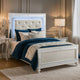 Quinn Bed | Queen | LED Backlit Headboard | Crisp White Finish