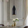 Pendant Light | 4" | Round Shade | Oil Rubbed Black Bronze
