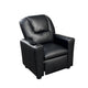 Nik Youth Recliner Chair, Cup Holder, Padded Seat and Back, Black