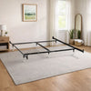 Bed Frame | Queen/King | 6 Legs | Adjustable Glides | Matte Black