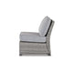 Outdoor Accent Chair | 24’’ | Gray Cushions | Resin Wicker Frame BM296963