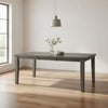 Elin Dining Table | 60–78" | Extendable | Distressed Gray Wood