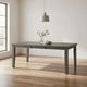 Elin Dining Table | 60–78" | Extendable | Distressed Gray Wood