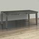 Elin Dining Table | 60–78" | Extendable | Distressed Gray Wood