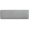 Asp Outdoor Bench | 54’’ | Aluminum Frame | Gray Cushion BM296993