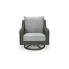 Asp Swivel Lounge Chair | 32" | Outdoor | Aluminum Frame | Gray
