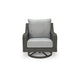 Asp Swivel Lounge Chair | 32’’ | Outdoor | Aluminum Frame | Gray BM297012
