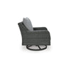 Asp Swivel Lounge Chair | 32’’ | Outdoor | Aluminum Frame | Gray BM297012