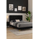 Lif Bed | California King | Platform | Tufted Headboard | Gold Black