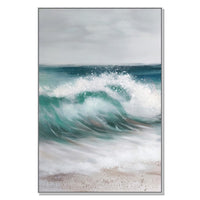 Sea Green, Ocean Blue, White