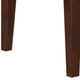 60 Inch Rectangular Dining Table, Extension Leaf, Tapered Legs, Brown Wood
