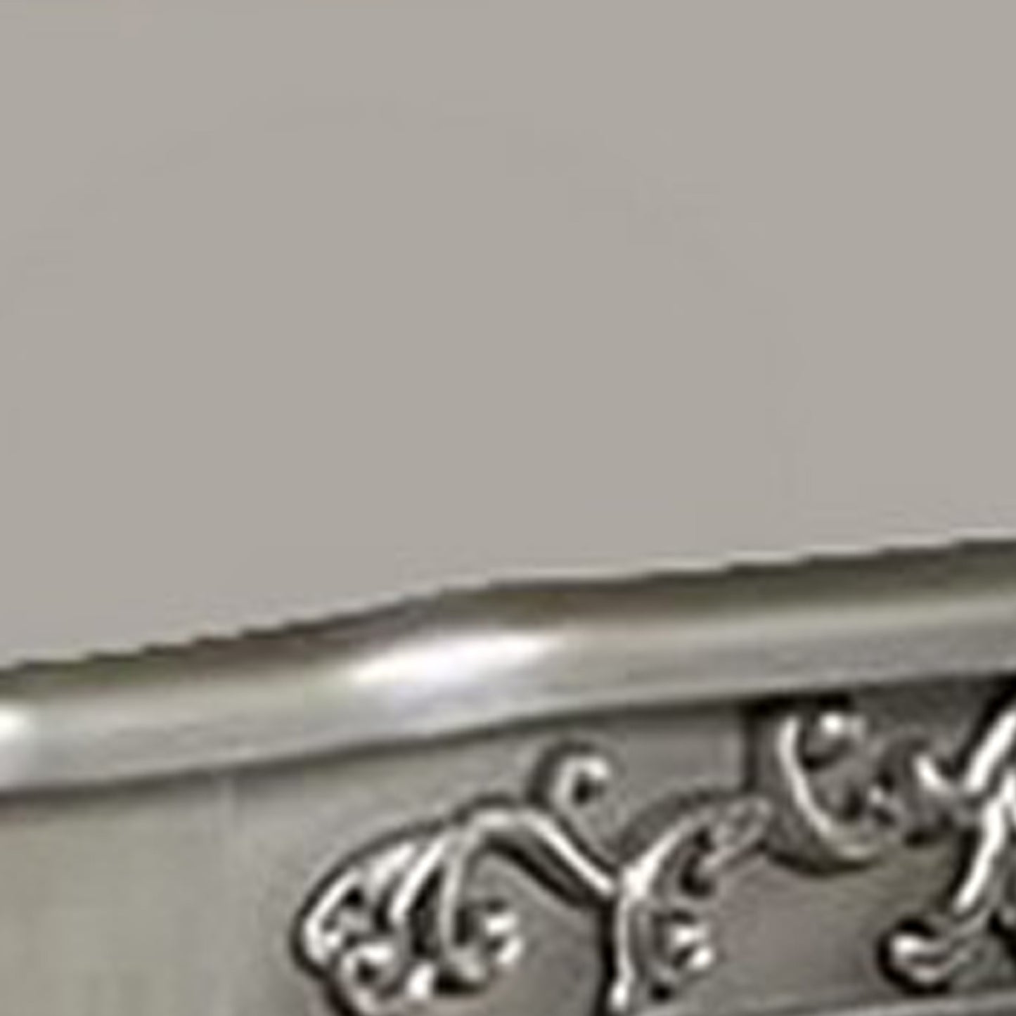 Kipp Dining Table | 72" | Rectangular | Floral Carved | Champagne Finish