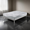 Queen Mattress | 10" | Memory Foam | Knit Cover | White & Gray