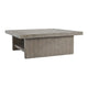 Classic Home Stonebridge 50" Square Coffee Table 51031134 | Concrete Laminate | Gray
