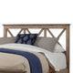 Pixi Full Size Panel Bed, Natural Brown Mahogany, Barn Style by Casagear Home