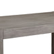 Ebb 72" Dining Table, Faux Metal Inset, Handcrafted, Gray by Casagear Home