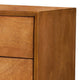 Ian 56" Wide Dresser, Felt Lining, Metal Hardware, Brown by Casagear Home