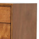 Ian 43" 4 Drawer Tall Dresser Chest, Acorn Brown Wood by Casagear Home