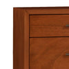 Ian 64" TV Media Entertainment Console, 3 Drawers, Brown by Casagear Home