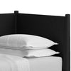 Ian Twin Size Daybed, Slatted Support, Tapered Legs, Black by Casagear Home