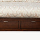 California King Bed, Panel Headboard, Cappuccino Brown by Casagear Home