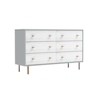 Gray, White, Gold