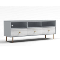Gray, White, Gold
