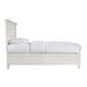 Neo California King Bed Panel Design Farmhouse Wood Frame Slats White BM300376