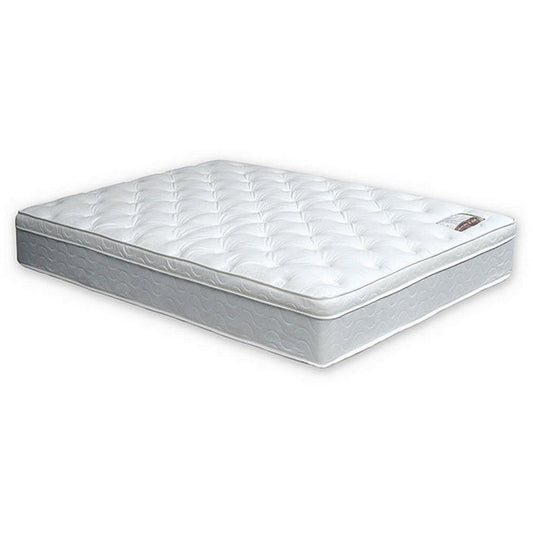 Fima 11 Inch Full Size Pillow Top Mattress, Medium Firmness Hi Density Foam