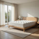 Fima 11 Inch Full Size Pillow Top Mattress, Medium Firmness Hi Density Foam