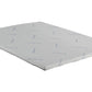 Neko 2 Inch Plush King Size Mattress Topper Soft NU TEX Polyurethane Foam By Casagear Home BM300513