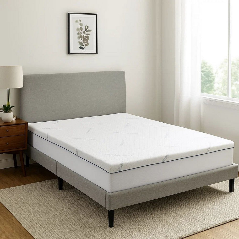 Elf 2 Inch Quilted California King Mattress Topper for Bed, Memory Foam