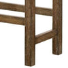 Sera 26 Counter Height Stool Set of 2 Brown Wood Beige By Casagear Home BM300640