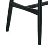 Riera 72 Inch Two Tone Dining Table, Brown Plank Top, Black Trestle Base