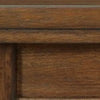 Trea 78 Inch Dining Table, 6 Drawers, Plank Top, 6 Seater, Rustic Brown By Casagear Home