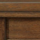Trea 78 Inch Dining Table, 6 Drawers, Plank Top, 6 Seater, Rustic Brown By Casagear Home