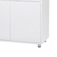 Jen 52 Inch Sideboard Buffet Console 3 Drawers 3 Cabinet Doors White By Casagear Home BM301999