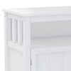 Zoh 40" Double Door Sideboard Console Cabinet, Shelf, White By Casagear Home