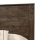 Frio King Size Storage Bed 2 Drawers Low Platform Design Rustic Brown