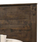 Frio California King Storage Bed 2 Drawers Low Platform Rustic Brown By Casagear Home BM302765