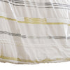 Mary 6 Piece Queen Duvet Comforter Set, 2 Pillows, Textured Ivory Boucle By Casagear Home