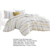 Mary 6 Piece Queen Duvet Comforter Set, 2 Pillows, Textured Ivory Boucle By Casagear Home
