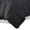 Uvi 3 Piece King Comforter Set Cotton Natural Crinkled Texture Graphite By Casagear Home BM304779