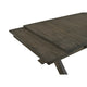 67"-95" Extendable Dining Table, Trestle Base, Rustic Brown by Casagear Home