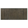 67"-95" Extendable Dining Table, Trestle Base, Rustic Brown by Casagear Home