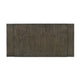 67"-95" Extendable Dining Table, Trestle Base, Rustic Brown by Casagear Home